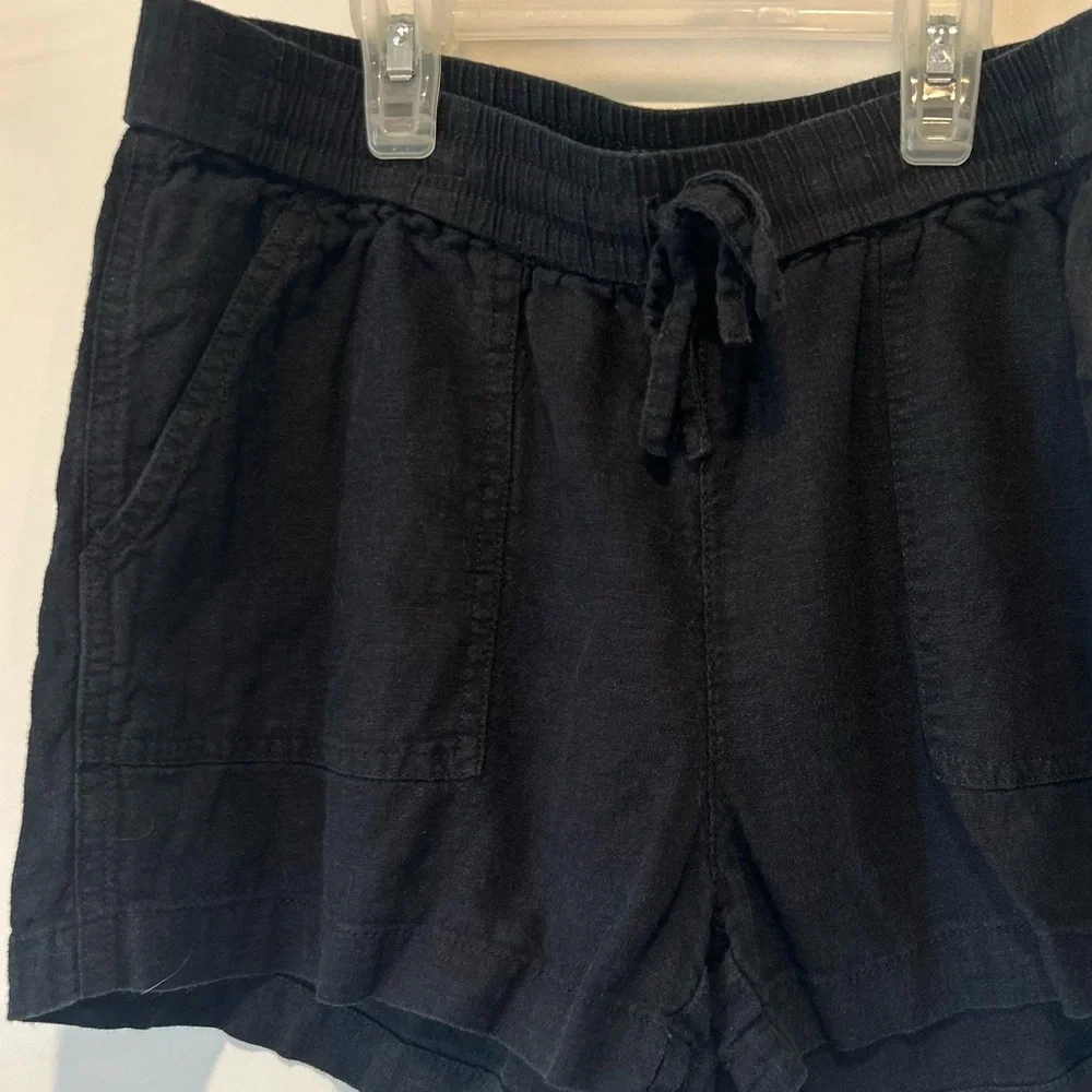 J. Crew Black High Waist Relaxed Shorts XS